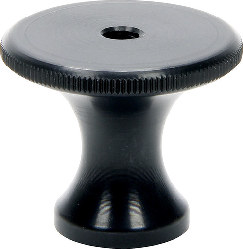 Air Cleaner Nut - Tall - 1/4-20 in Thread - Aluminum - Black Anodized - Each