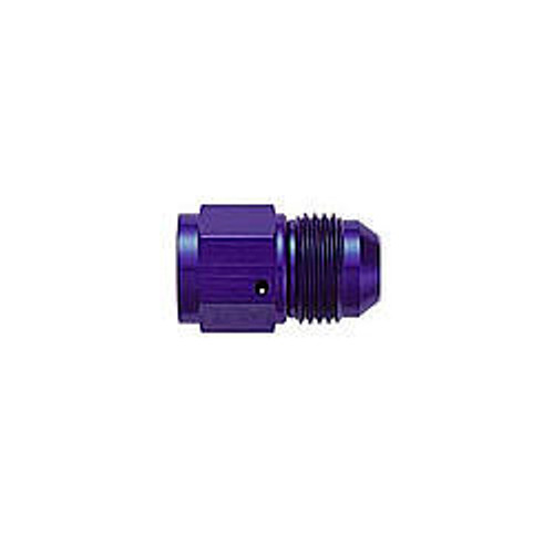 Fitting - Adapter - Straight - 8 AN Female Swivel to 10 AN Male - Aluminum - Blue Anodized - Each