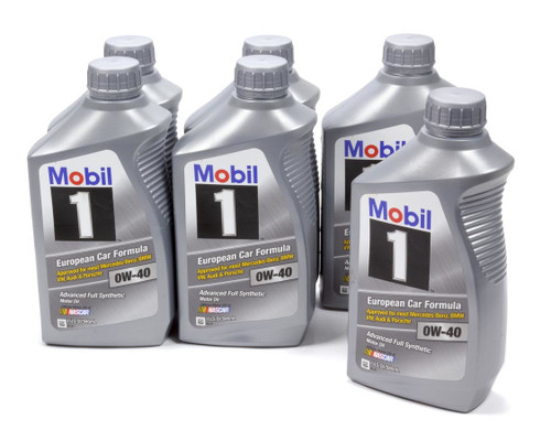 Motor Oil - 0W40 - Synthetic - 1 qt Bottle - Set of 6