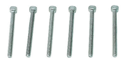 Exhaust Screw - 10-24 in Thread - 2 in Length - Stainless - SuperTrapp Mufflers - Set of 6