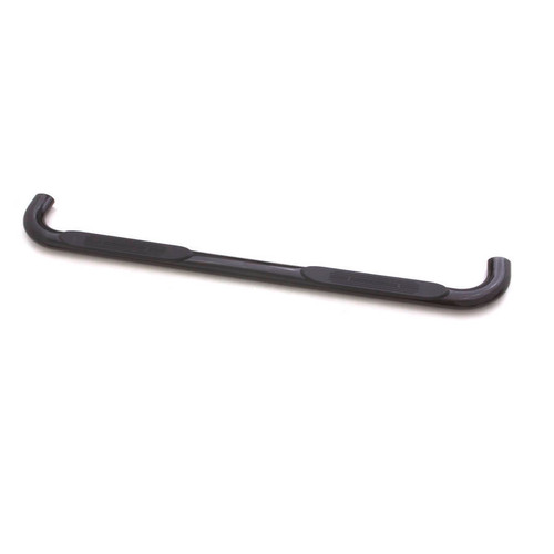 Step Bars - 4 in Oval Bent - Mount Kit Included - Steel - Black Powder Coat - Extended Cab - Ford Fullsize Truck 1997-2004 - Pair