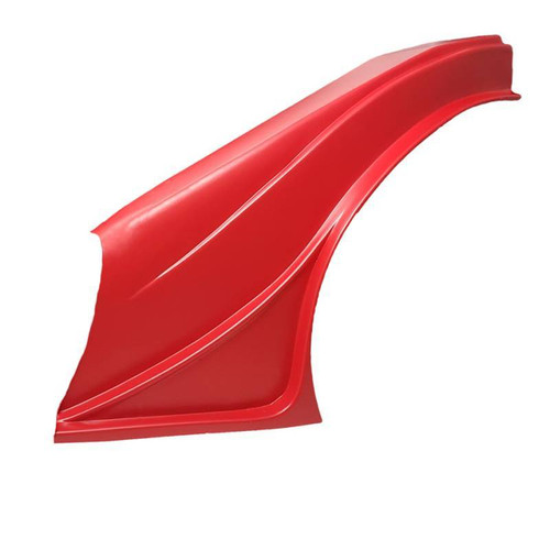 Fender - Outlaw - Driver Side - Plastic - Red - Universal - Asphalt Late Model - Each