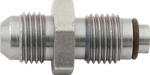 Fitting - Fuel Injection - Straight - 6 AN Male to 14 mm x 1.50 Male O-Ring - Steel - Zinc Oxide - Return - GM TPI Fuel Injection - Each