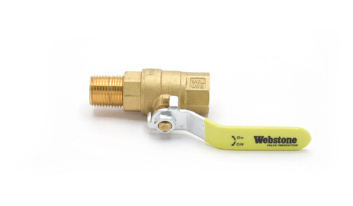 Ball Valve - Manual - 1/2 in NPT Female Ports - Accusump Oil Accumulators - Each Ball Valve - Manual - 1/2 in NPT Female Ports - Accusump Oil Accumulators - Each