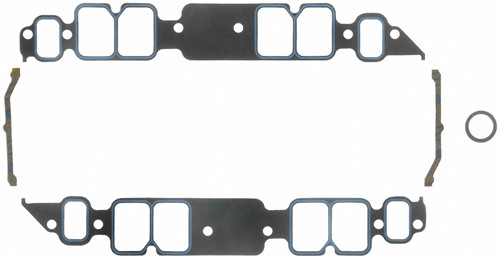 Intake Manifold Gasket - Printoseal - 0.06 in Thick - 1.82 x 2.54 in Rectangular Port - Composite - Big Block Chevy - Kit Intake Manifold Gasket - Printoseal - 0.06 in Thick - 1.82 x 2.54 in Rectangular Port - Composite - Big Block Chevy - Kit