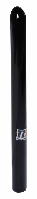 Wing Post - Front - Straight - 12 in Long - 1 in OD - Chromoly - Black Powder Coat - Sprint Car - Each