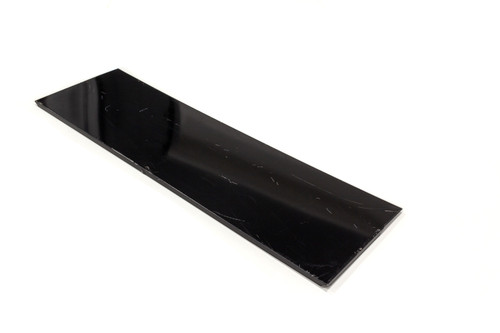 Truck Bed Cover - Rear Section - Aluminum - Black Paint - Short Track Truck - Each