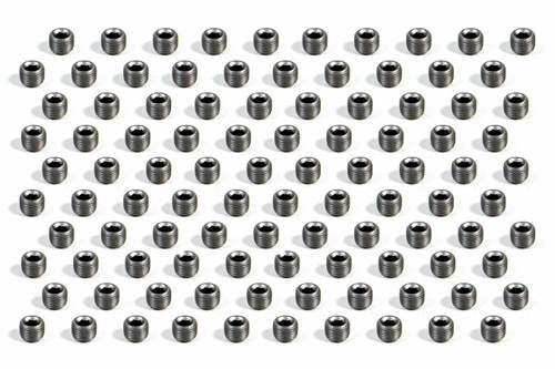 Fitting - Plug - 1/8 in NPT - Allen Head - Steel - Natural - Set of 100