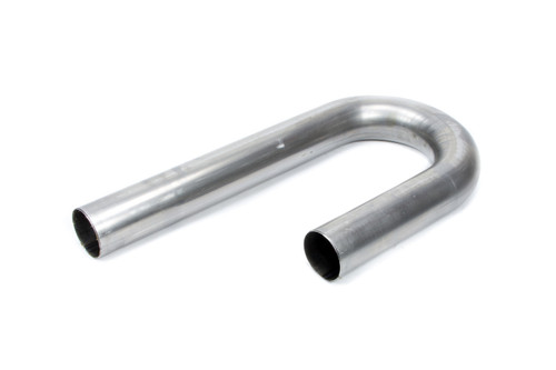 Exhaust Bend - J-Bend - Mandrel - 2-1/4 in Diameter - 3-1/2 in Radius - 6 x 15 in Legs - 18 Gauge - Steel - Each