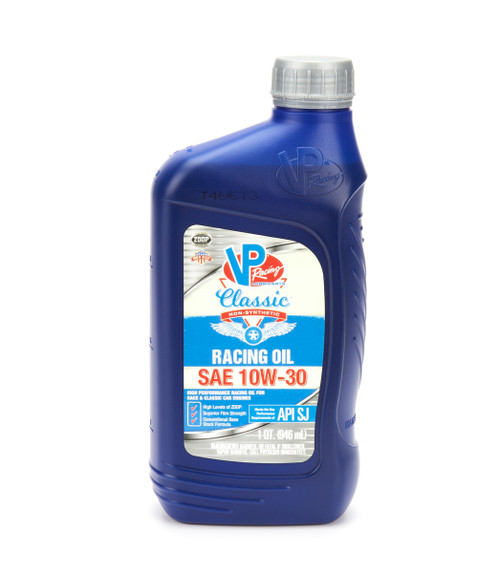 Motor Oil - Classic Racing - 10W30 - Conventional - 1 qt Bottle - Each