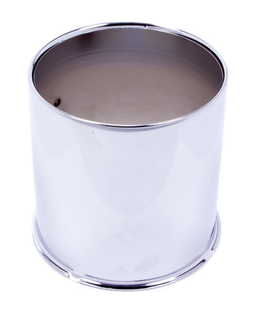 Wheel Center Cap - 4.250 in OD - 4.25 in Tall - Open End - Steel - Chrome - Universal - Each