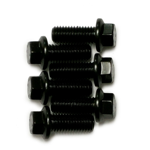 Pressure Plate Bolt Kit - 3/8-16 in Thread - 0.910 in Long - Steel - Black Oxide - Small Block Chevy - Kit