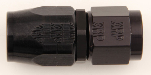 Fitting - Hose End - Straight - 8 AN Hose to 8 AN Female - Aluminum - Black Anodized - Each