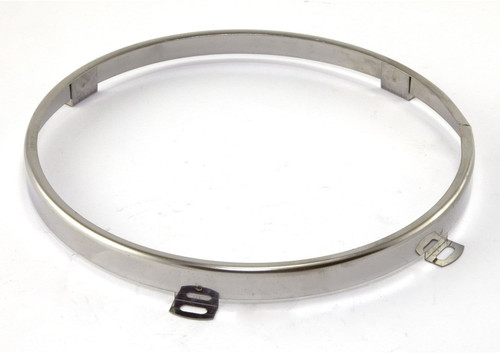 Headlight Retaining Ring - Steel - Chrome - Jeep Wrangler TJ 1997-2006 - Each