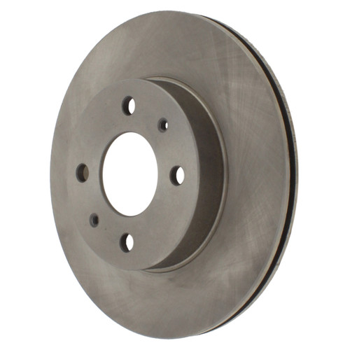 Brake Rotor - C-Tek - 246.7 mm OD - 18 mm Thickness - 4 x 100 mm Bolt Pattern - Iron - Natural - Nissan 200SX and Sentra 1995-99 - Each