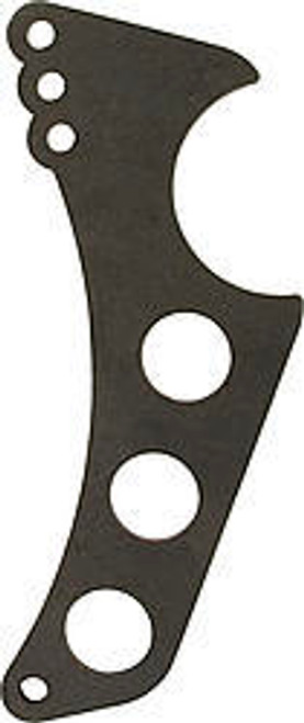 Wheelie Bar Bracket - Weld-On - 1/4 in Thick - 3/8 in Holes - Steel - Natural - 3 in Axle Tubes - Each Wheelie Bar Bracket - Weld-On - 1/4 in Thick - 3/8 in Holes - Steel - Natural - 3 in Axle Tubes - Each