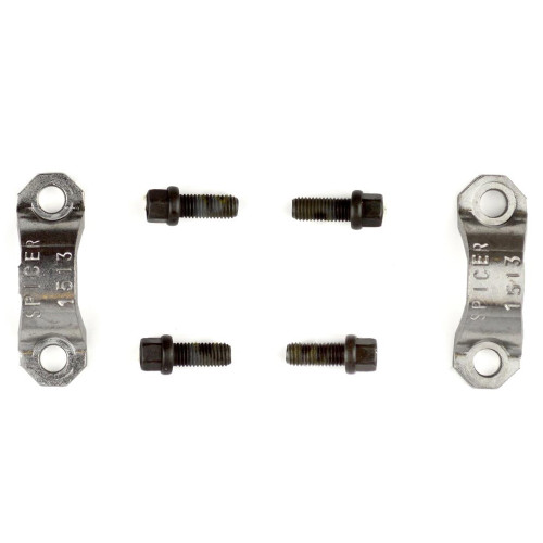 U-Joint Strap Kit - Bolts Included - 1310-1330 Series - 1.062 in Cap OD - Steel - Natural - Kit