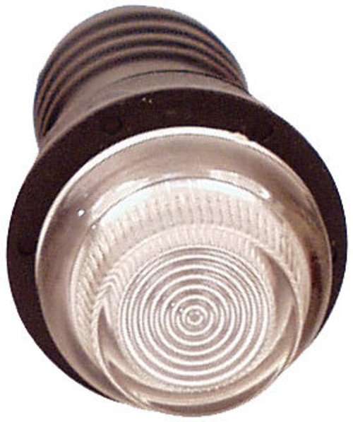 Warning Light - 12V - 3/4 in Diameter - Clear - Longacre Gauge / Switch Panels - Each