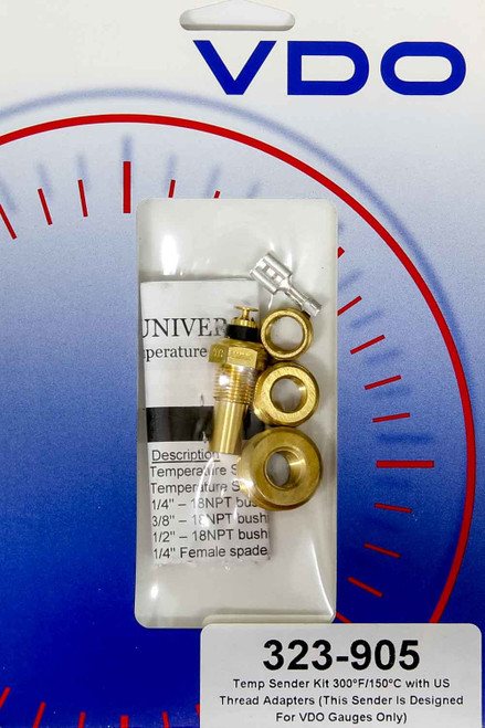 Temperature Switch - Electric - 300 Degrees On - 1/8 in NPT Male - Thread Bushings - Kit