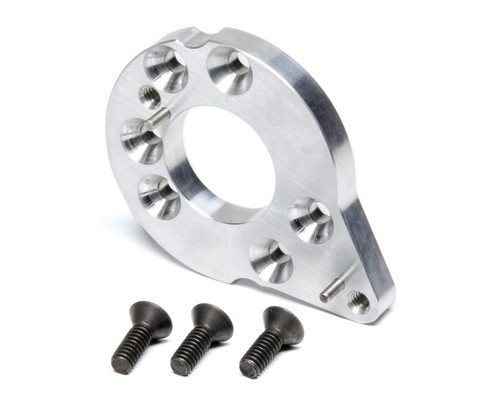 Fuel Pump Adapter Spacer - Hex Drive Power Steering Pump to Fuel Pump - Aluminum - Clear Anodized - Each Fuel Pump Adapter Spacer - Hex Drive Power Steering Pump to Fuel Pump - Aluminum - Clear Anodized - Each