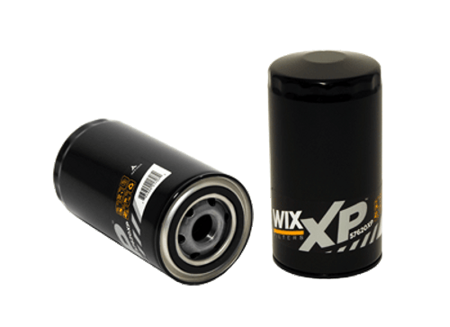 Oil Filter - Canister - Screw-On - 6.945 in Tall - 1-16 in Thread - Steel - Black Paint - Dodge Cummins - Each