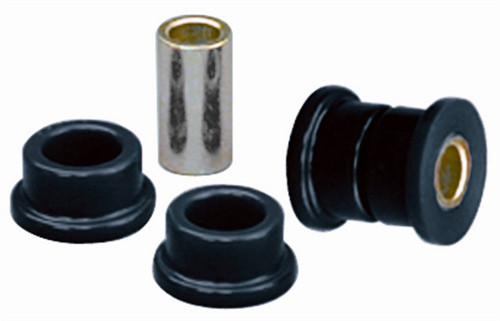 Axle Pivot Bushing - 1.5 in OD - 2.5 in Long x 0.5 in ID Sleeve - Polyurethane / Steel - Black / Cadmium - Universal - Kit