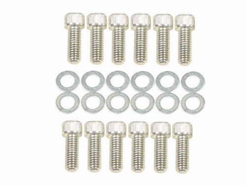 Intake Manifold Bolt Kit - Allen Head - Steel - Zinc Oxide - AMC V8 / Small Block Chevy / Mopar B / RB-Series / Small Block Mopar - Kit