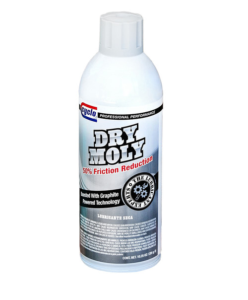 Spray Lubricant - Dry Moly - 10.25 oz Aerosol - Each