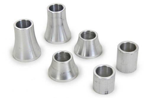 3rd Link Spacer - Two 1.875 in - Two 1.000 in Tapered - One 1.000 in - 1.250 in Straight - 0.75 in ID - Aluminum - Kit