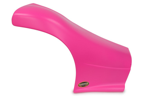 Fender - Dominator - Passenger Side - Plastic - Pink - Dirt Late Model - Each