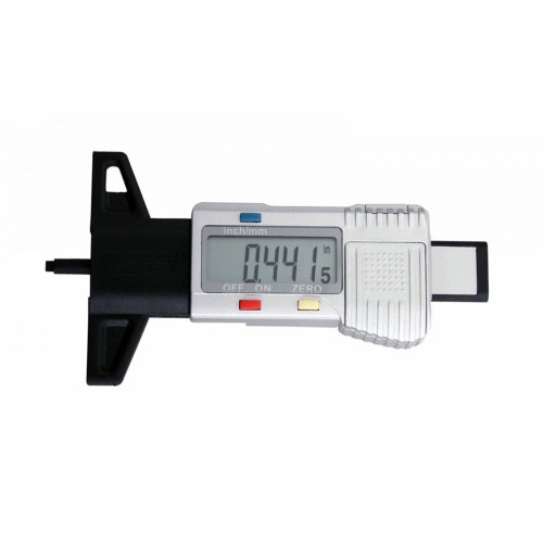 Tread Depth Gauge - 0.001 in to 1.000 in Depth - Mechanical - Digital - Each