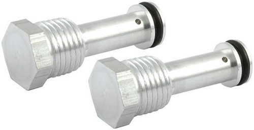 Oil Restrictors - Hex Head - Aluminum - Natural - Chevy V8 - Pair