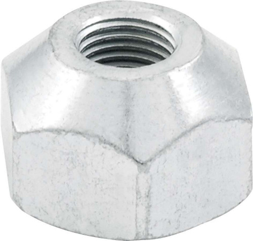 Lug Nut - 7/16-20 in Thread - 1 in Hex Head - 45 Degree Seat - Open End - Steel - Zinc Oxide - Set of 10
