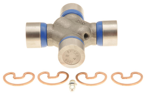 Universal Joint - 1330 Series - 1.062 in Bearing Caps - Clips Included - Greasable - Steel - Natural - Each