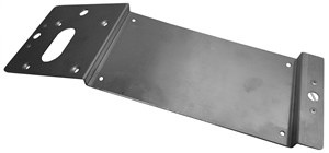 Ignition Box Bracket - Tel-Tach - Kill Switch - Aluminum - Natural - MSD Ignition Boxes - Bent Dash - Each