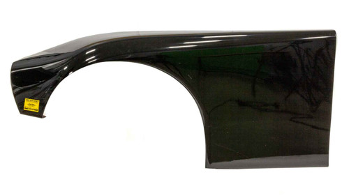 Fender - Driver Side - ABC - 8 in Wide Tires - Composite - Black - Each