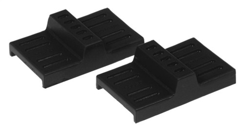 Leaf Spring Pad - Upper - Multi-Leaf - Polyurethane / Steel - Black - GM F-Body 1970-81 - Pair