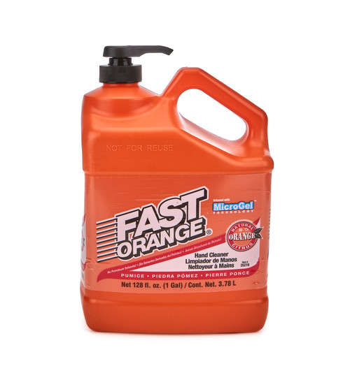 Hand Cleaner - Fast Orange - Pumice - 1 gal Pump Bottle - Each Hand Cleaner - Fast Orange - Pumice - 1 gal Pump Bottle - Each
