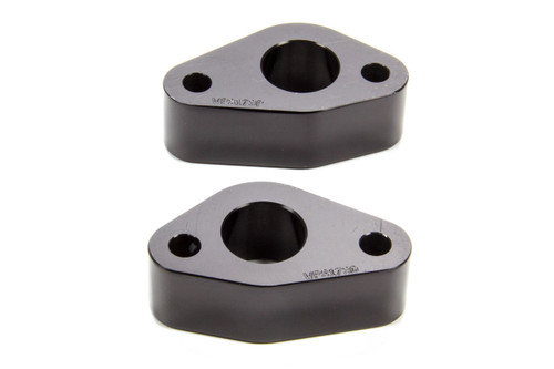 Water Pump Spacer - 0.900 in Thick - O-Ring Seals - Aluminum - Black Anodized - Small Block Ford - Pair Water Pump Spacer - 0.900 in Thick - O-Ring Seals - Aluminum - Black Anodized - Small Block Ford - Pair