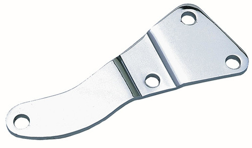 Alternator Bracket - O.E. Style - Passenger Side - Lower - Steel - Chrome - Long Water Pump - GM Alternator - Big Block Chevy - Each Alternator Bracket - O.E. Style - Passenger Side - Lower - Steel - Chrome - Long Water Pump - GM Alternator - Big Block Chevy - Each