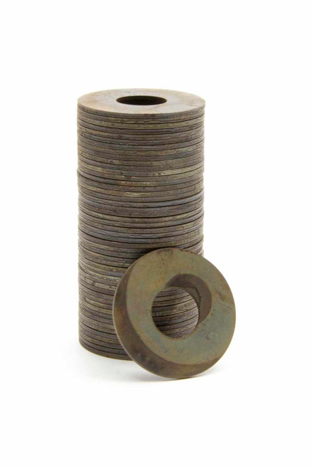 Valve Spring Shim - 0.060 in Thick - 1.625 OD - 0.645 ID - Steel - Set of 50