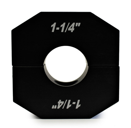Ballast Bracket - Clamp-On - Aluminum - Black Anodized - 1.25 in OD Tube - Each