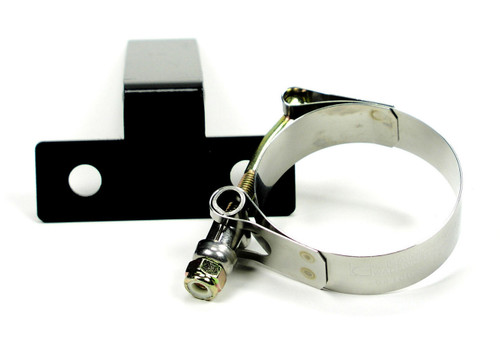 Steering Column Bracket - 2 in Diameter Tube - Steel - Black Paint - Chevy Fullsize Car 1955-57 - Each