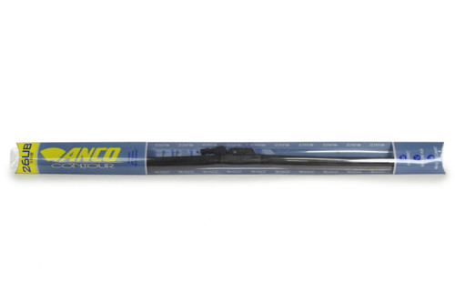 Wiper Blade - Contour - 26 in Long - Rubber / Steel - Black Powder Coat - Black - Universal - Each
