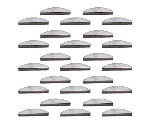 Crankshaft Key - Woodruff - 3/16 x 1-7/16 in - Steel - Natural - GM V6 - Set of 25 Crankshaft Key - Woodruff - 3/16 x 1-7/16 in - Steel - Natural - GM V6 - Set of 25