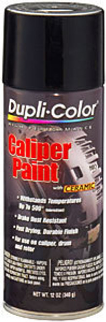 Paint - Dupli-Color - Brake Caliper Paint - Gloss Black - 12.00 oz Aerosol - Each