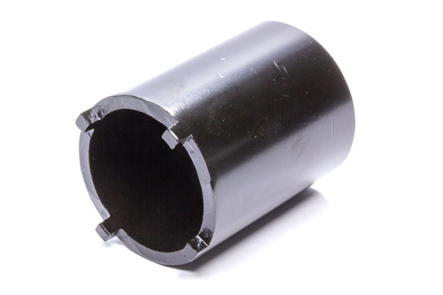 Spindle Nut Socket - 1/2 in Drive - Steel - Black Paint - 4 Prong - Each Spindle Nut Socket - 1/2 in Drive - Steel - Black Paint - 4 Prong - Each