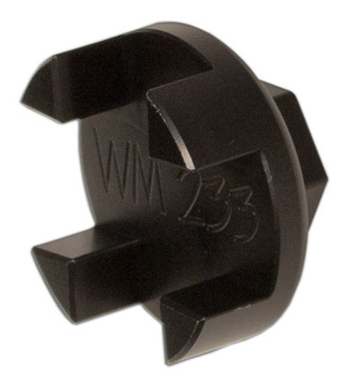 Barrel Socket - 1 in Wench - Aluminum - Black Anodized - Each Barrel Socket - 1 in Wench - Aluminum - Black Anodized - Each