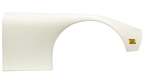 Fender - Passenger Side - ABC - 10 in Wide Tires - Plastic - White - Each