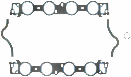 Intake Manifold Gasket - Printoseal - 0.06 in Thick - 2.24 x 2.6 in Oval Port - Composite - Big Block Ford - Kit